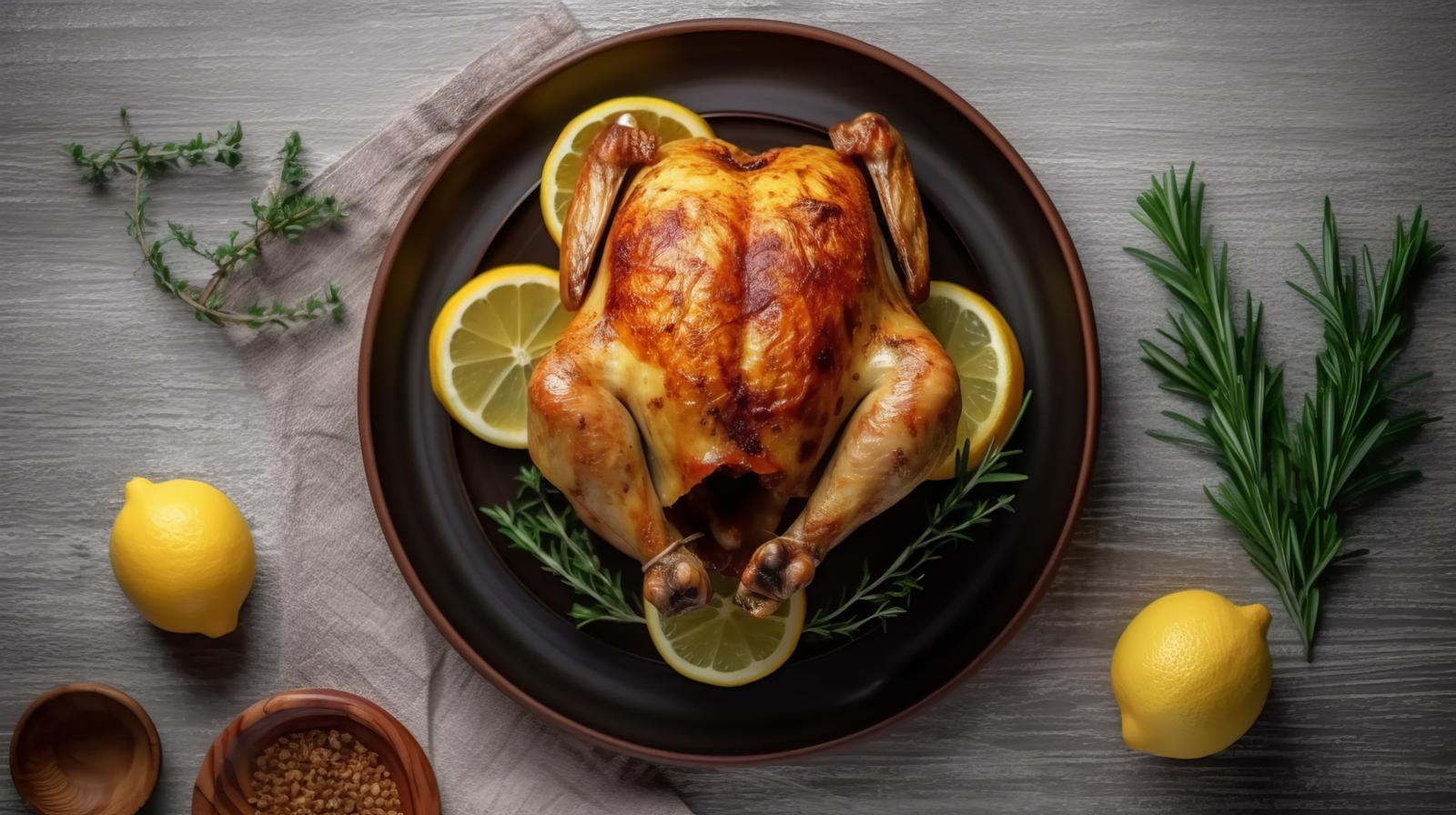 Pollo allo spiedo