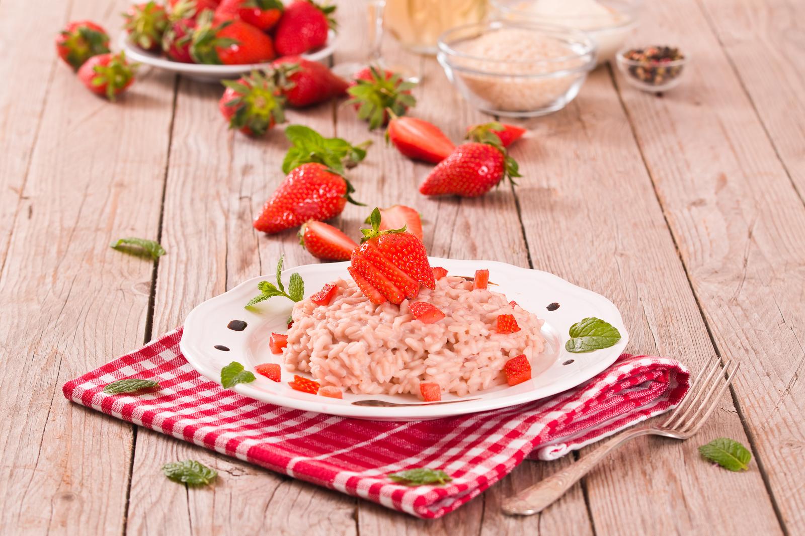 Risotto alle fragole